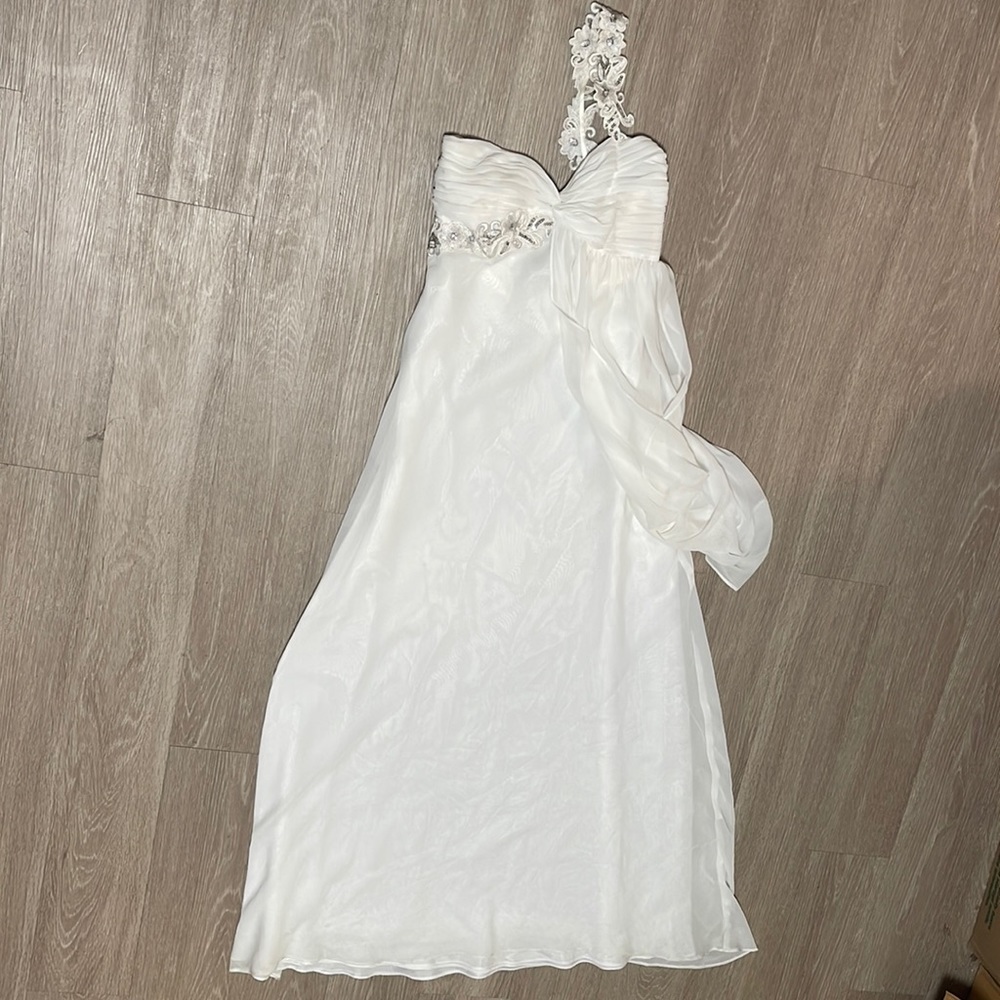 White gown